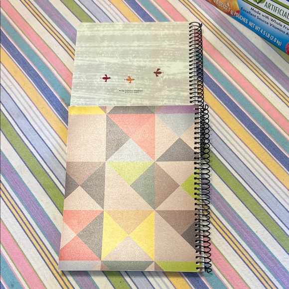 Stone Paper Notebook - Geometric Design - Picture 3 of 6
